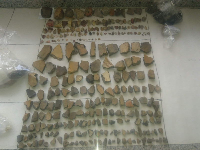 Peças de cerâmica dos povos Tupis são encontradas em sítio arqueológico na UFPI