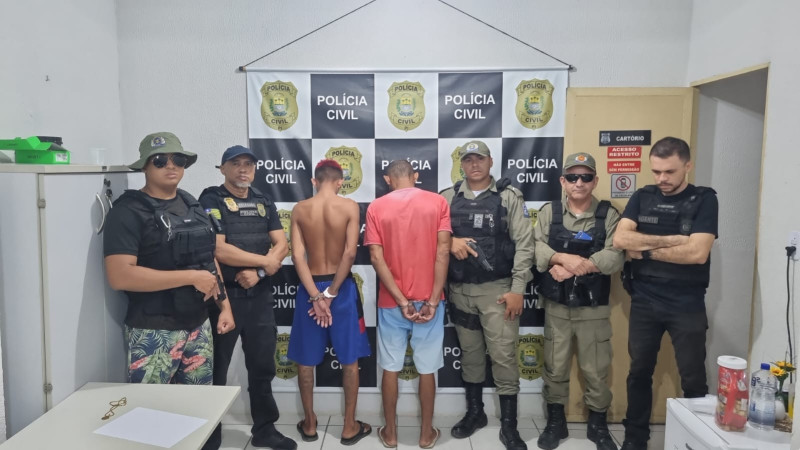 Bandidos são presos por roubo de joias avaliadas em R$ 300 mil em Buriti dos Lopes