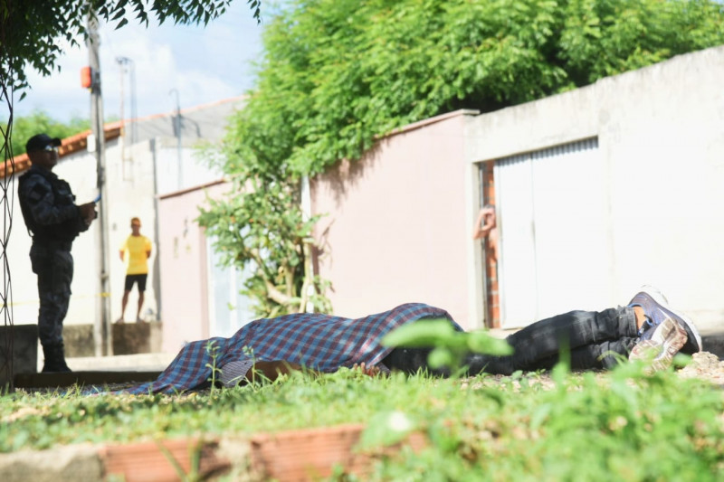 Homicídio é registrado no Jacinta Andrade, em Teresina - (Jailson Soares/ODIA)