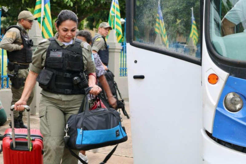 2 mil policiais militares são enviados a todo o Piauí para reforço da segurança no Carnaval