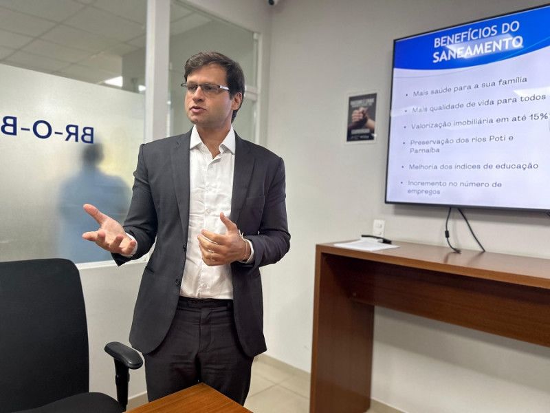 Jacy Prado, presidente da Águas de Teresina. - (Ezequiel Araújo / O DIA)