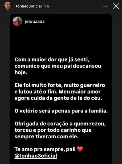 Tonhão, ex-zagueiro do Palmeiras, morre aos 55 anos - (Instagram/tonhao3oficial)