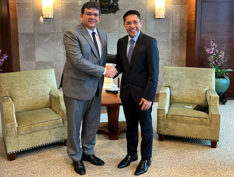 Em Singapura, Rafael Fonteles se reúne com ministro da Educação do país