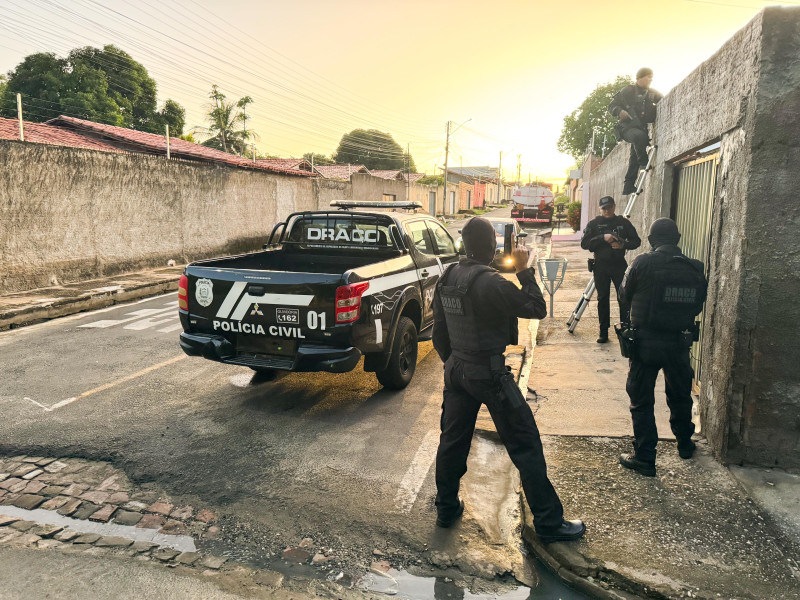 Operação Rolezinho deflagrada nesta terça (08). - (Divulgação / Polícia Civil - PI)