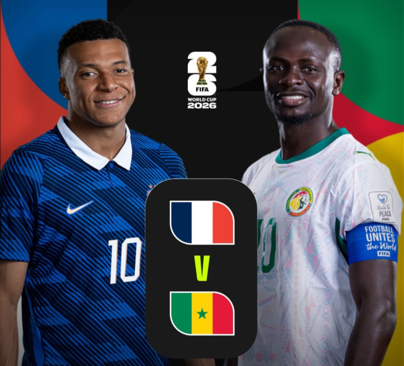 França x Senegal: onde assistir ao vivo, horário e prováveis escalações pela Copa do Mundo 2026