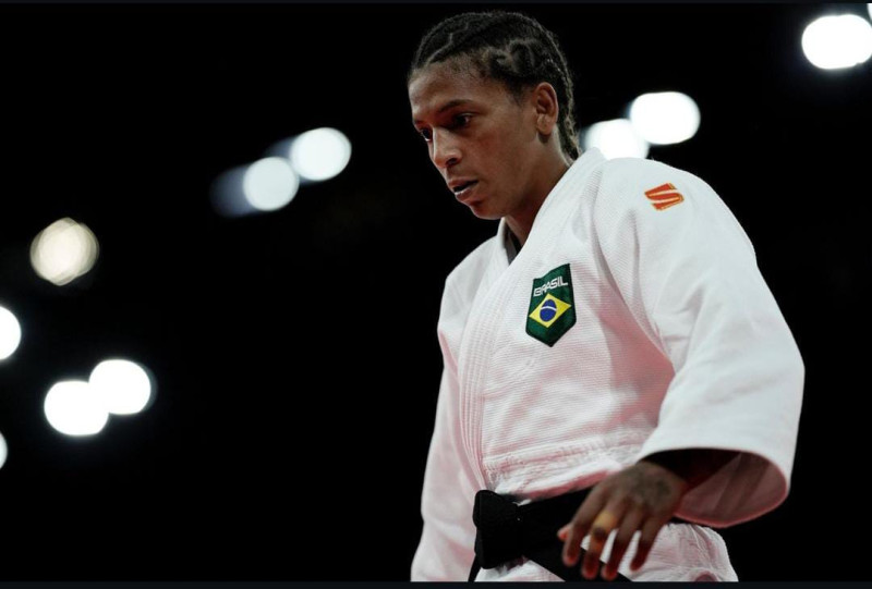 Rafaela Silva perde medalha de bronze no judô em disputa contra japonesa - (Alexandre Loureiro/COB)