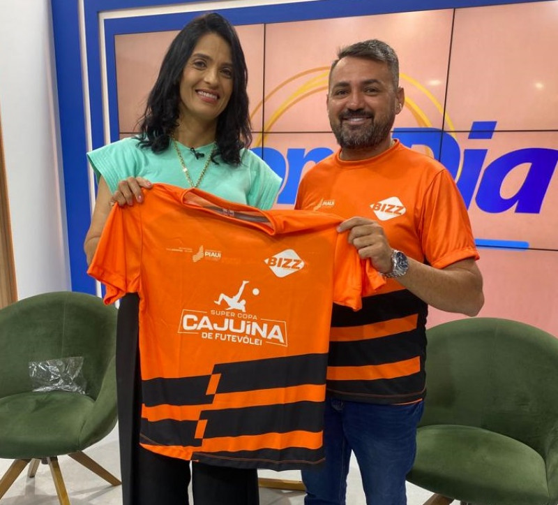 Gilcimar Oliveira e Vanusa Coelho no Bom Dia News. - (Ednaldo Rodrigues / O DIA TV)