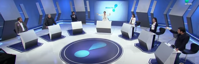 Debate Rede TV: Marçal, Datena e Nunes trocam ofensas - (Reprodução)