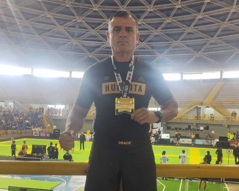 Piauiense conquista ouro no Brasileiro de Jiu-jitsu, em Fortaleza