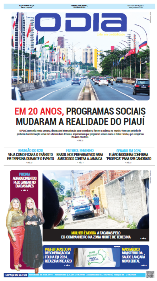 Confira os principais destaques do Jornal O Dia desta segunda-feira (20)