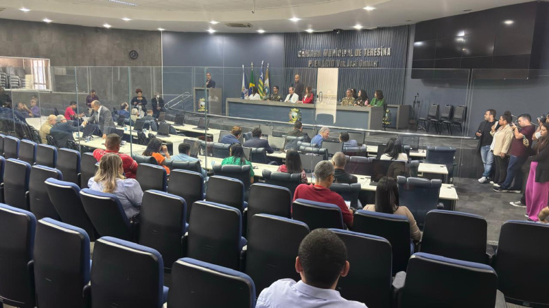 Câmara Municipal realiza sessão solene em alusão ao aniversário de Teresina