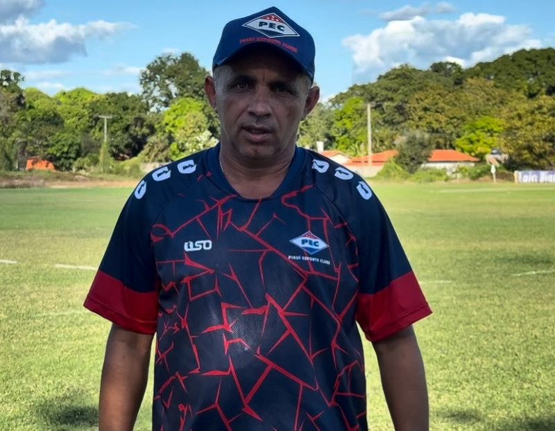Tostão, técnico do Piauí Esporte Clube - (Reprodução/Piauí EC)