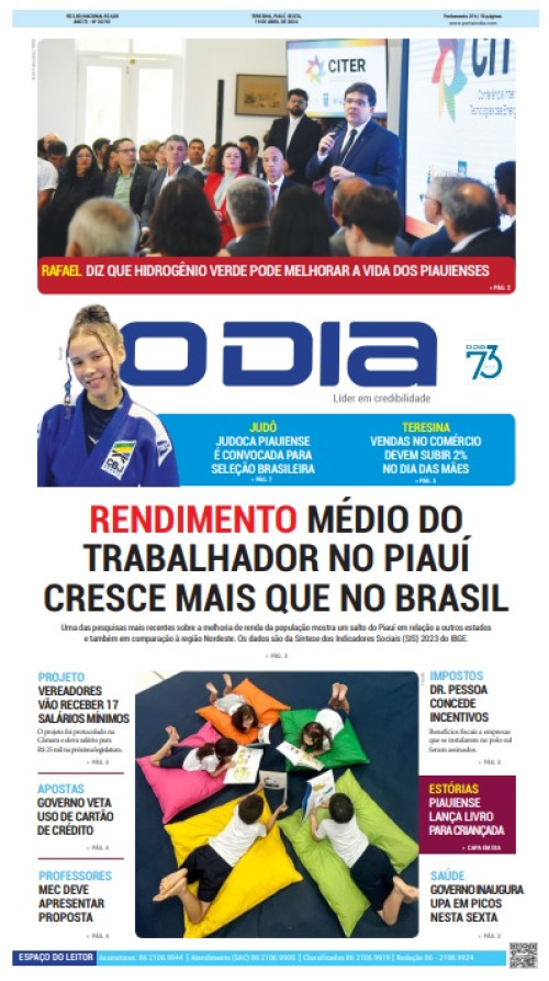 Confira os destaques do Jornal O Dia desta sexta-feira (19)