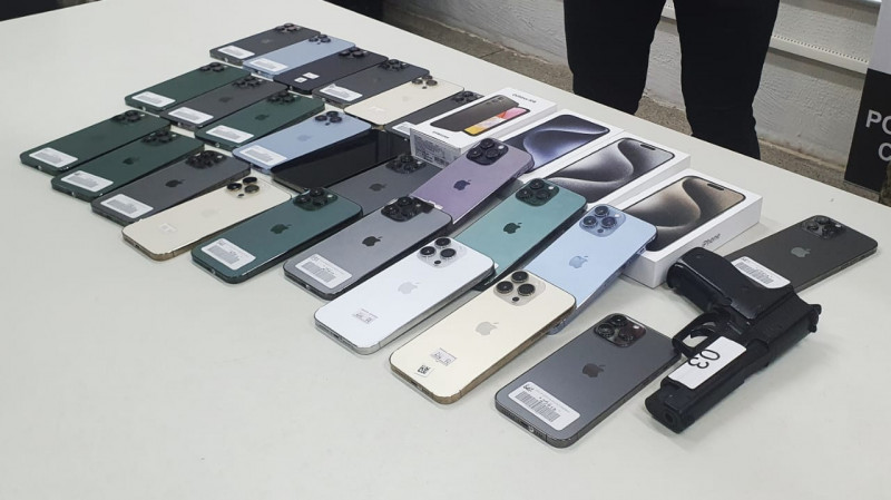 700 celulares roubados serão devolvidos aos seus donos hoje em Teresina; veja lista