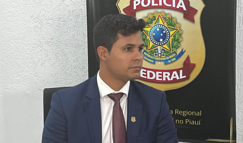 Delegado Eduardo Monteiro, da PF no Piauí. - (Victor Costa / O DIA)