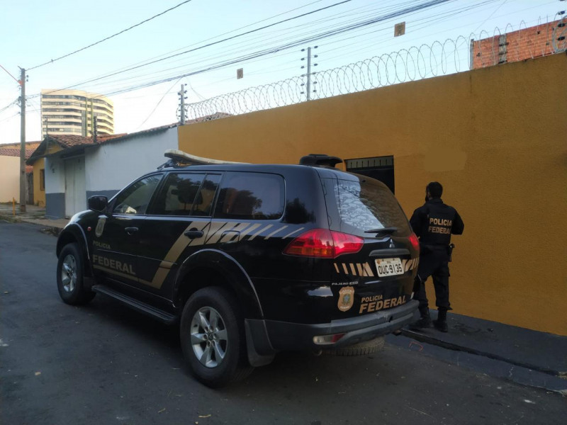 Polícia cumpriu dois mandados em Teresina - (Divulgação/Polícia Federal)