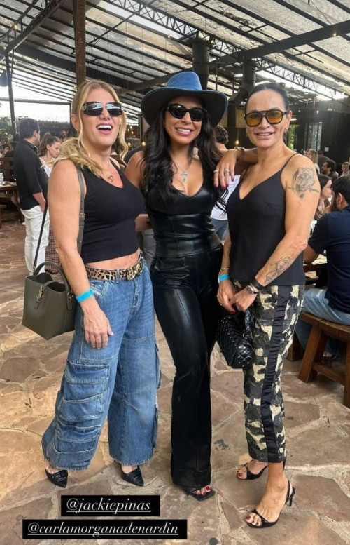 #Migas - Um click das querida Carla Morgana Denardin, Jacqueline Pinas e Geruza Fonseca em encontro animado em Sampa. Chics!!! - (Arquivo Pessoal)