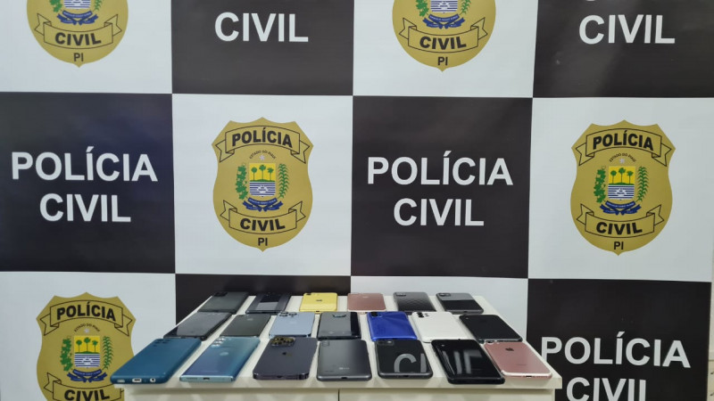 Polícia Civil recupera 71 celulares roubados no Piauí e em mais três estados