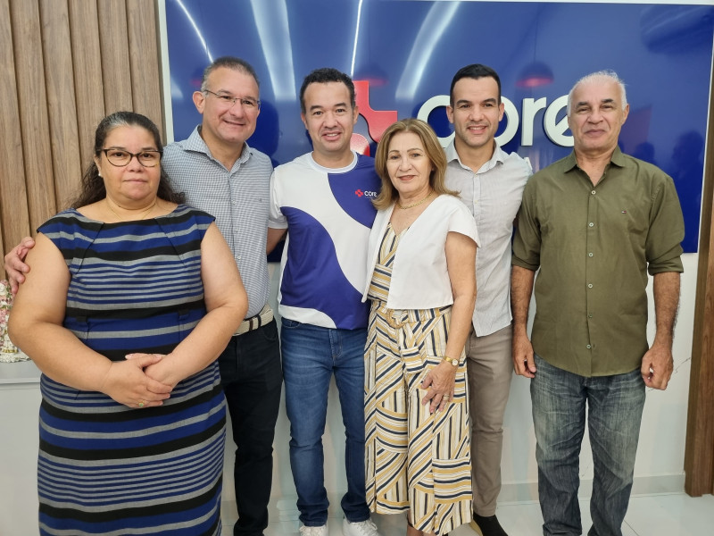 #Family - Um click dos queridos empresário e engenheiro José Nunes Filho - by Construtora Estrutural, Dr. Jocerlano Sousa - by Core Clínica, e os empresários Iraceara Soares e Fabrício Santos - by Colégio Einstein na inauguração da Core Clínica. Chics!!! - (Divulgação)