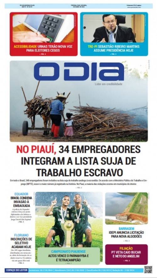 Confira os destaques do Jornal O Dia desta segunda-feira (08)