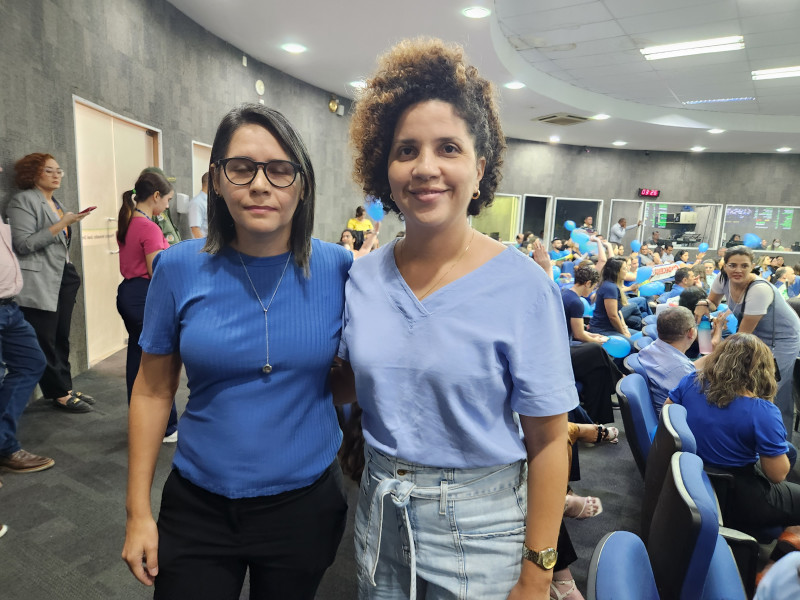 Kelly Morais psicológa e Zulmira Barreira Educadora Física - (Tarcio Cruz/ O DIA)