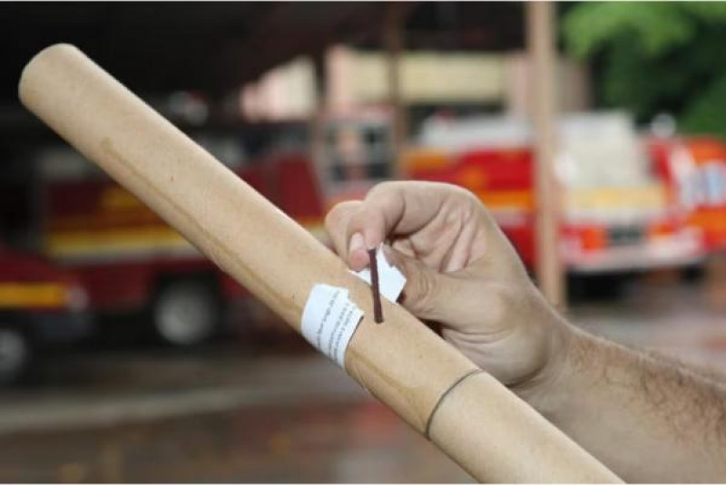 Mãos estão sujeitas a queimaduras e lesões severas  - (Reprodução/Prefeitura de Sorriso (MT))