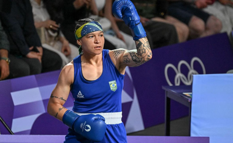 Bia Ferreira garante bronze na semi-final do boxe feminino - (Reprodução/Instagram)