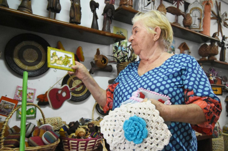Divulgação/Ccom - (Empresária Francisca Arminda Barbosa de Aguiar, 68 anos)