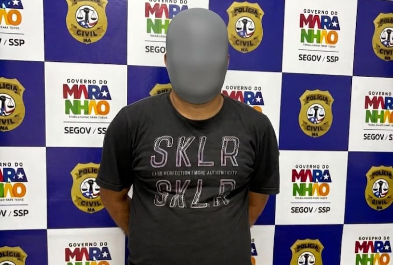 Homem divulga vídeo íntimo com a esposa após término da relação e acaba preso em Timon - (Divulgação/PC-MA)