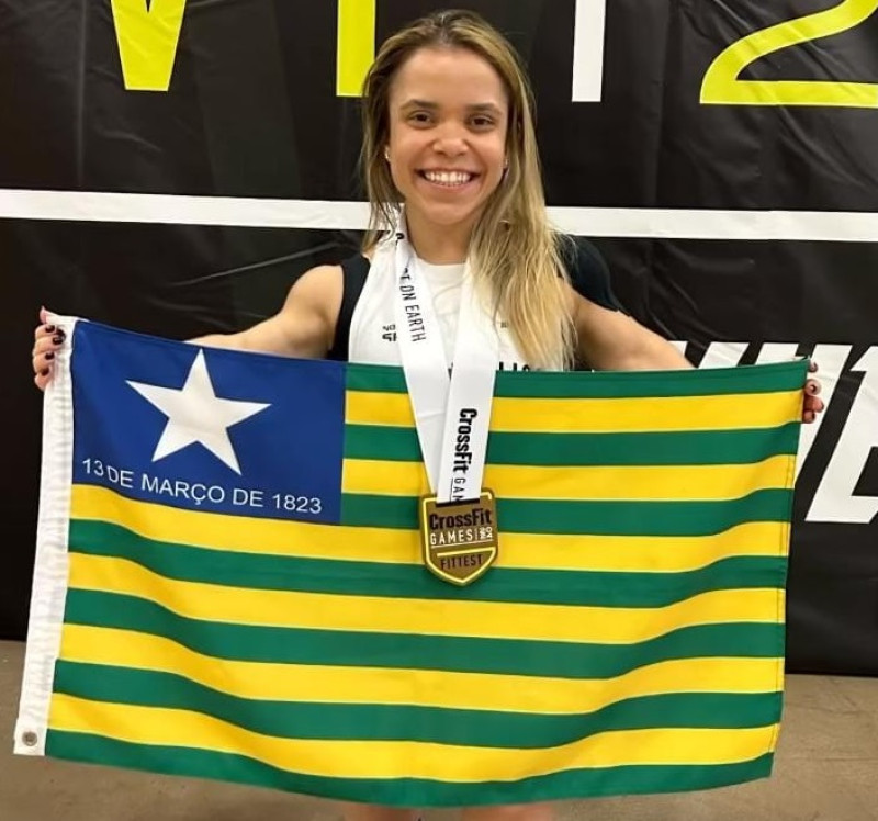 Piauiense Creusa Angélica é campeã mundial do CrossFit Games, nos EUA