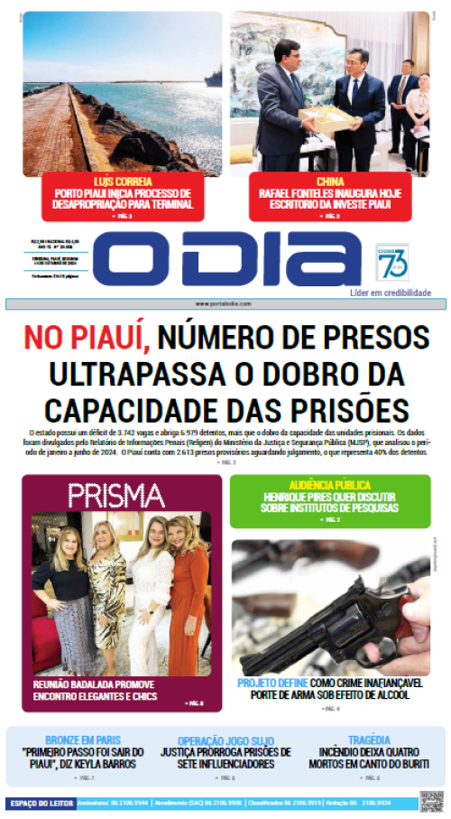 Confira os principais destaques do Jornal O Dia desta segunda-feira (14)