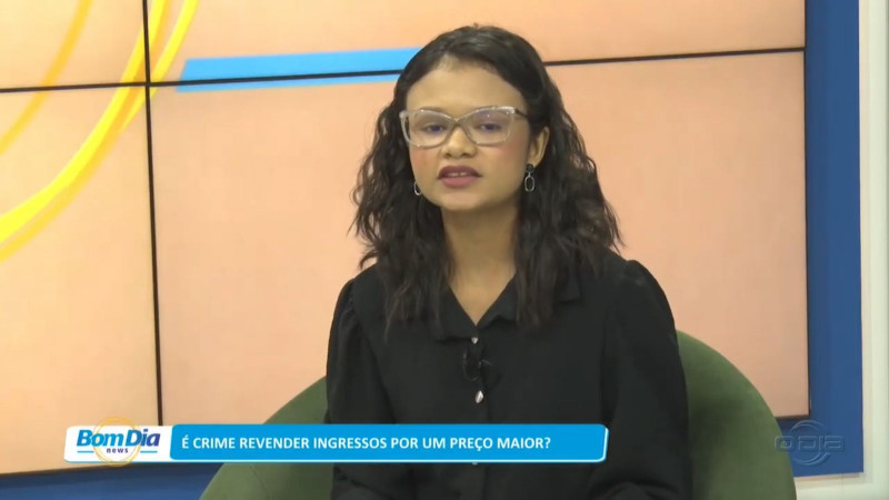 Advogada Kamilla Odorico durante entrevista na O Dia TV - (Arquivo / O Dia)