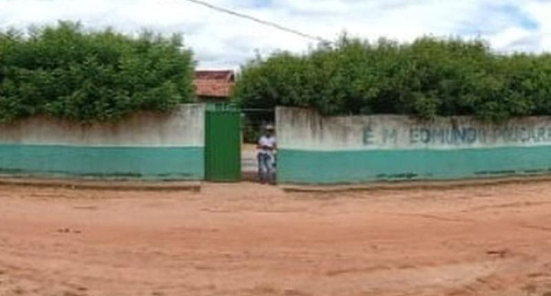 Escola fica na zona rural de Demerval Lobão - (Reprodução / Redes Sociais)