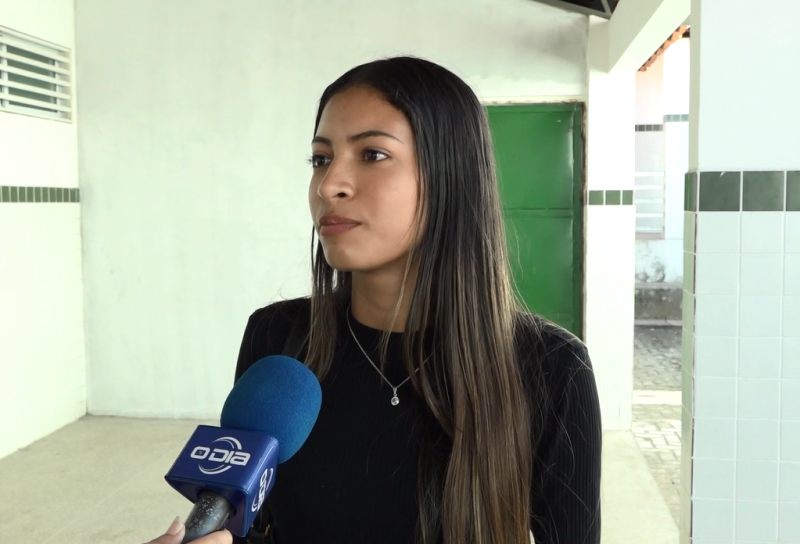 Estudante Isabelly Geovana - (O DIA TV)