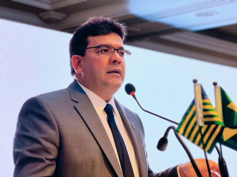 Governador Rafael Fonteles em agenda na Índia - (CCOM Piauí)