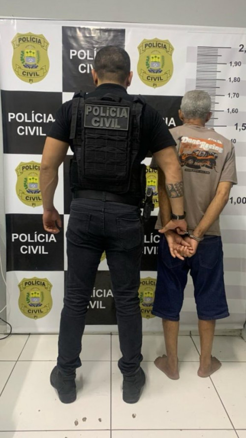 A Polícia Civil do Piauí realizou a prisão de ambos os suspeitos - (Divulgação/PC-PI)