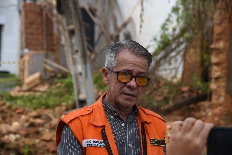 Marcos Rolf é o coordenador municipal de Defesa Civil de Teresina - (Assis Fernandes/O Dia)