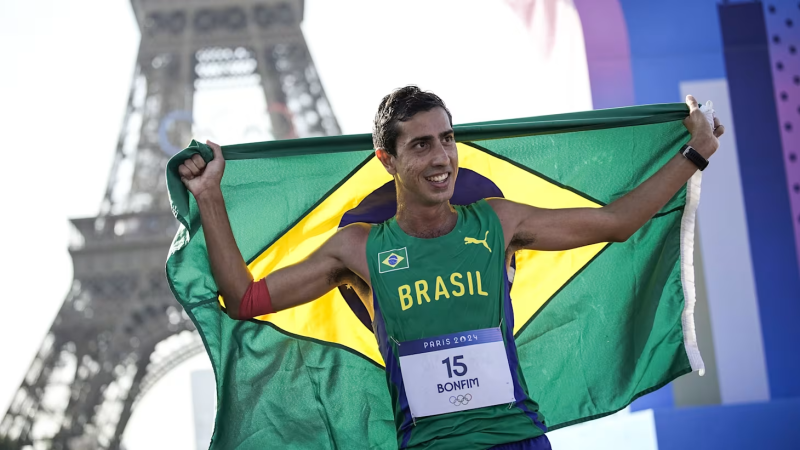 Olimpíadas: Caio Bonfim conquista Prata na marcha atlética - (Foto: Alexandre Loureiro/COB)