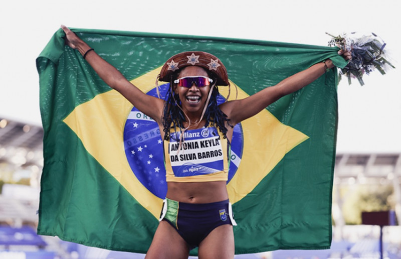 Atleta piauiense conquista medalha e bate recorde das Américas no Mundial de Atletismo Paralímpico