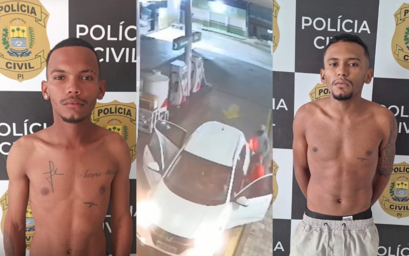Mãe, dois filhos e motorista de app são presos por suspeita de roubos no PI