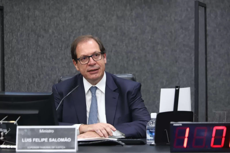 Ministro Luis Felipe Salomão estipula prazo para envio de informações  - (Reprodução/CNJ)