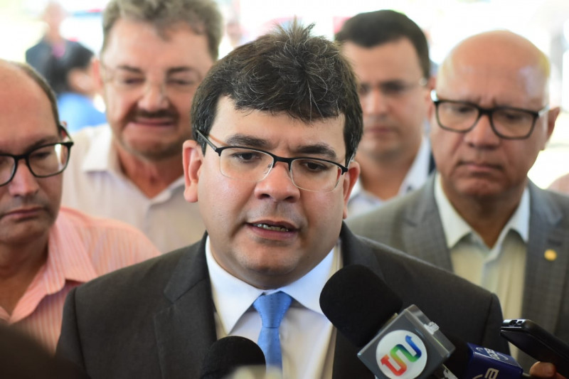 Governador Rafael Fonteles durante anúncio na manhã desta quarta - (Jailson Soares/ODIA)