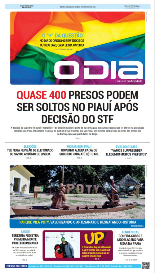 Confira os principais destaques do Jornal O Dia deste domingo (30)