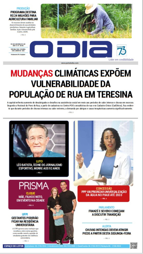 Confira os principais destaques do Jornal O Dia desta segunda (20)