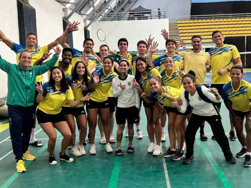 Brasil conquista bronze na Copa Pan-Americana de Badminton - (Divulgação CBBd)