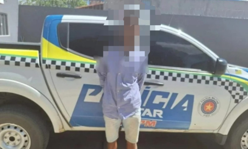 Homem preso suspeito de estuprar duas filhas em Morro Cabeça no Tempo - (Divulgação / PC-PI)