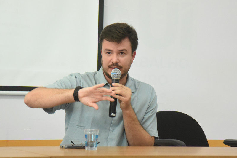 Pedro Aderaldo, climatologista da Sala de Monitoramento da Semarh - (Assis Fernandes/O Dia)