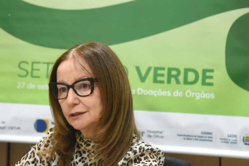 Lourdes Veras, coordenadora Estadual da Central de Transplante do Piauí - (Assis Fernandes / O DIA)