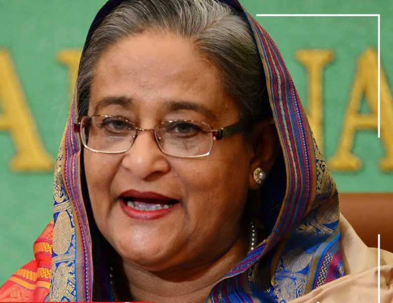 Sheikh Hasina, a primeira-ministra de Bangladesh , renunciou e fugiu do país  - (Reprodução/Youtube)