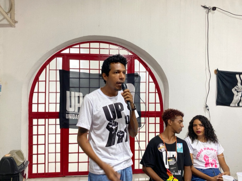 Belizário Santiago, candidato a prefeito pelo UP - (Márcia Gabriele / O Dia)